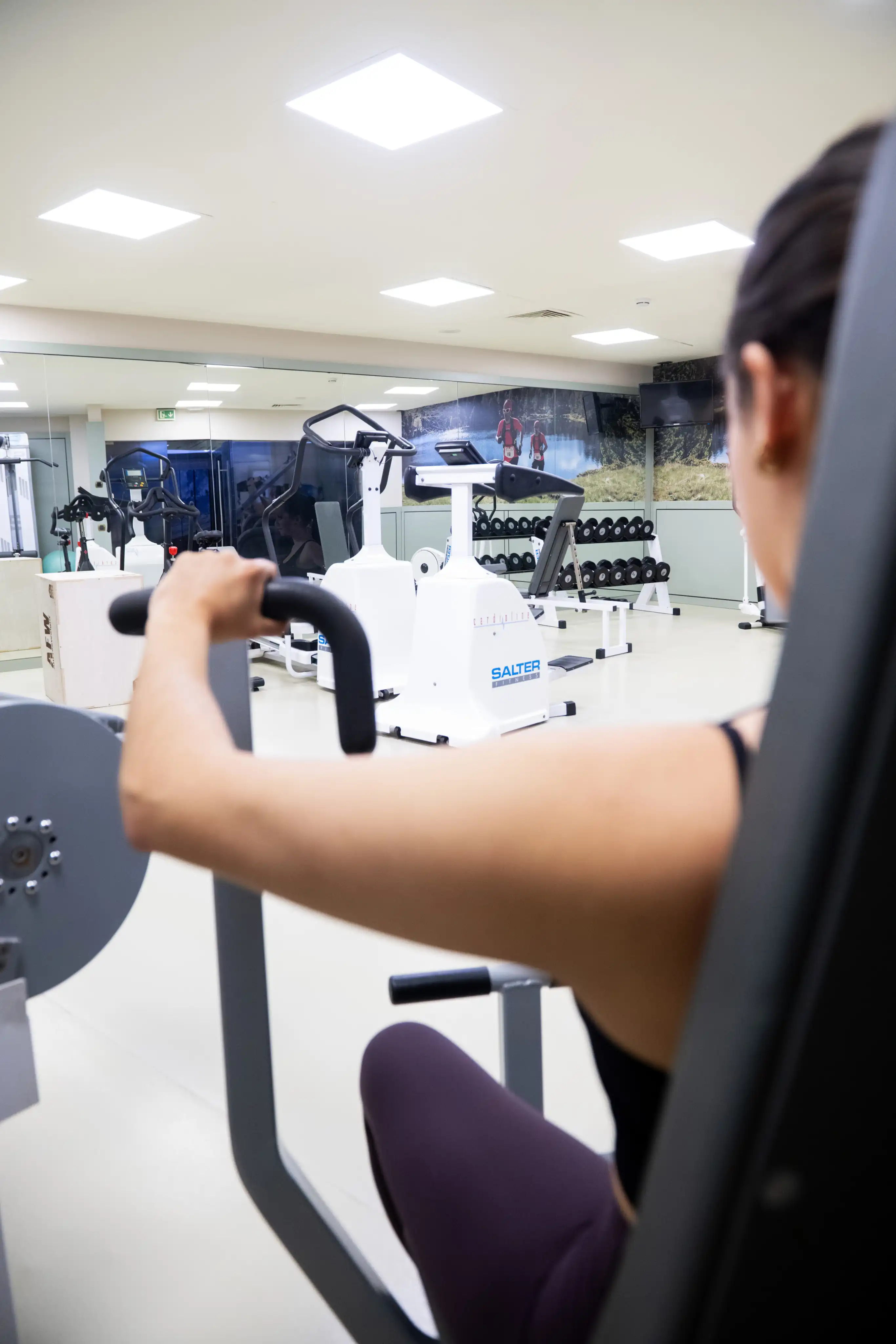 Gimnasio completamente equipado